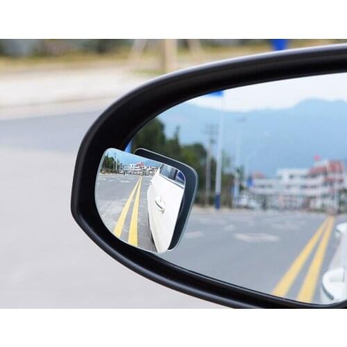 Car Wind-angle Adjustable Side Mirror Convex Blind Spot Mirror Rear View Security Parts Accessories Functional Tools