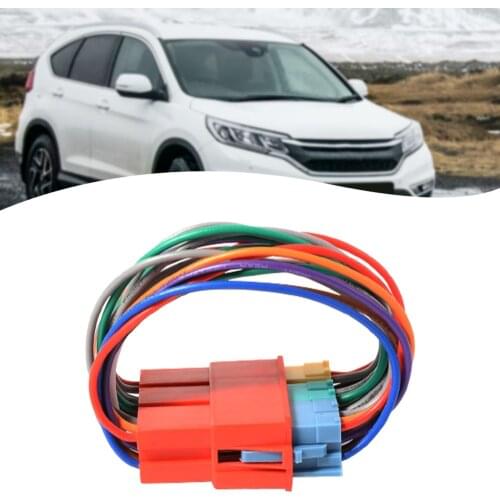 1 Piece 20-Pin Mini ISO Adapter 3.5mm AUX Audio Music Cable Connector MP3 Changer For VW Audi for VW Audi A2 A3 A4 A6 TT