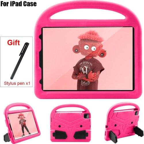 For Apple IPad Air 4 10.9 Case Kids Shockproof EVA Cover for IPad Pro 11/ air 4 2020 A2316/A2324/A2325 Cartoon Handle Stand Case