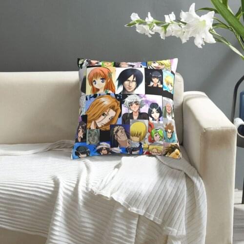 Anime Collage pillowcase printed cushion cover sofa waist pillow pillow cover