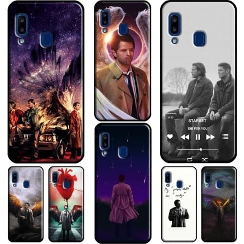 Angel Castiel Supernatural For Samsung A71 A51 A41 A31 A11 A42 A12 A52 A32 A72 A70 A50 A10 A02S A20e A21S Phone Cover