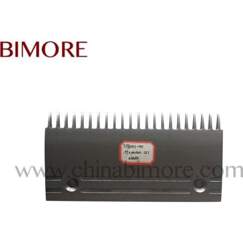 FPB0101-001 elevator escalator parts Escalator Comb Length 199.4mm Width 100mm Install Size 145mm 22T Center