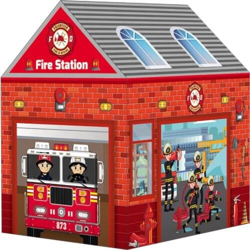 Kids Play Tent Game House For Children Police Fire Truck Ice Cream Cart School Bus Car Tents For Kids Toy Tent