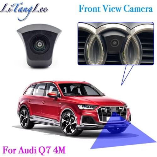 For Audi Q7 4M 2015~2021 Car LOGO Front View Camera Night Vision HD Waterproof Wide Angle Blind Spot Area Parking Camera