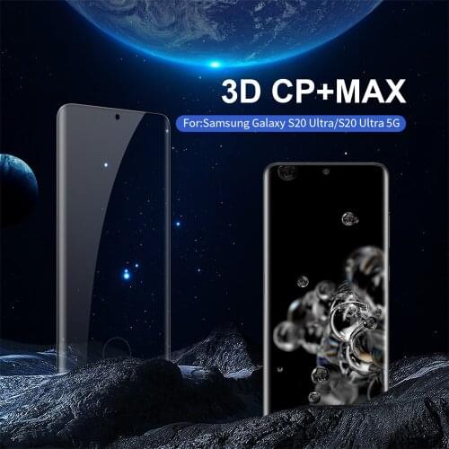 For Samsung Galaxy S20 Plus 5G NILLKIN Curved Full Covered 3D CP+Max Tempered Glass Screen Protector