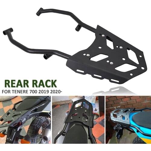 NEW Motorcycle Accessories Top Case Rear Rack Carrier For Yamaha Tenere 700 2020 2019 Rear Luggage Rack
