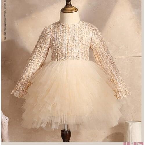 Autumn Winter Girls Dress Christmas Princess Dress Kids Dresses For Girl Costume Children Wedding Party Dress infantil vestidos