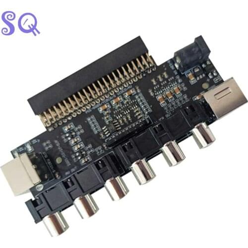 Signal Audio Video Convertor for SCART/RGBS/COMPONENT/S-VIEO/CBVS Output Compatible PCE Cassette Arcade game Console cabinet