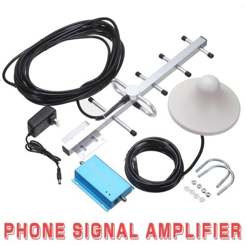 RF Micro-Power Repeater CDMA 850MHz Cell Phone Signal Booster Amplifier Signal Repeater LTE 4G internet Amplifier Antenna Cable