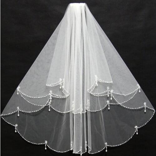 Sarahbridal Wedding Short Veils