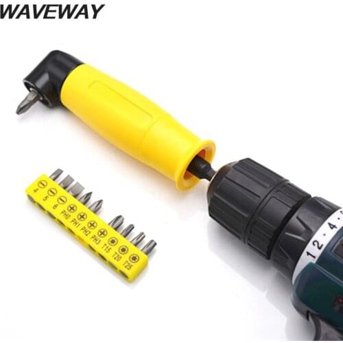 Electric Drill Right Angle Extension 90 Degree Batch Bender Cornerer Turn Labor-Saving Bending Positive Negative Screwdriver