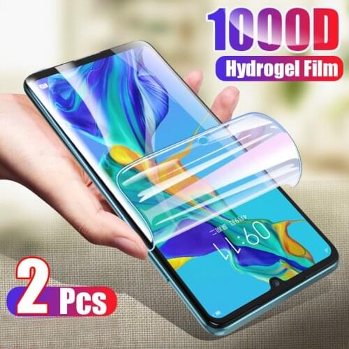 Screen Protector For Samsung A82 A81 A80 A60 A90 A91 Full Cover Hydrogel Film For Samsung A8 A6 Plus A9 Star M62 M31 M30 M21 M20