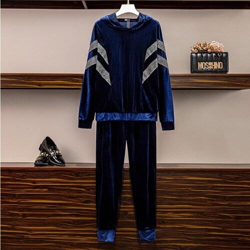 Wholesale Leisure Sports Tops Hoodie+Pants 2 Two Piece Sets For Womens Clothing Stitching Comfortable Activitywear Suits cloth