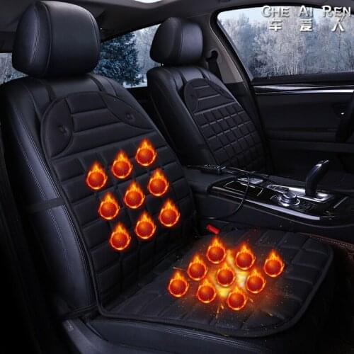 Winter Heated Car Seats 12V Universal Heated Cushion For Porsche Cayenne SUV Cayman Macan Car pad,auto seat cushions Car Styling