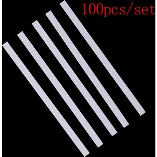 100pcs Tester Strips Fragrance Disposable White Women Smell Paper Paper Strips Test Paper Aromatherapy Perfume Essential Oils