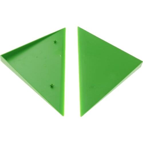 2 Pcs Triangular Table Scale Foosball Table Corner Accessories