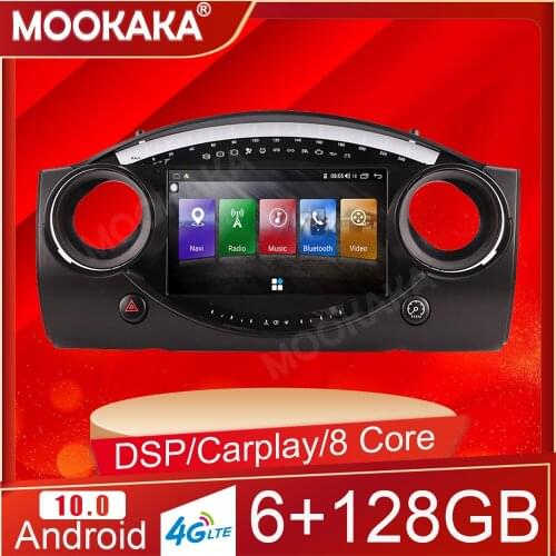 6+128G Android 10.0 For BMW Mini 2004-2006 Cooper Car Multimedia Radio 2004-2006 Stereo Car Audio Car GPS Navigation Player Wifi