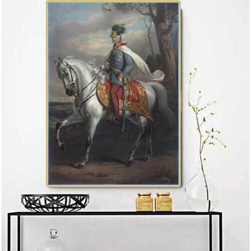 Citon Friedrich von Amerling《Alfred I, Prince of Windisch-Grätz》Canvas Oil Painting Artwork Picture Wall Decor Home Decoration