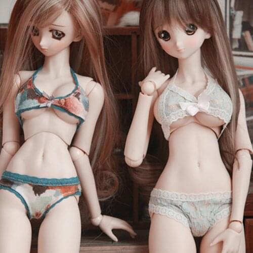 D03-P409 children toy BJD DD SD MSD 1/6 1/4 1/3 dolls clothes Colorful underwear set