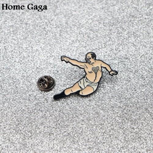 Homegaga The Timeless art of Seduction Zinc tie Pins backpack clothes brooches for men women hat decoration badges medals D1111