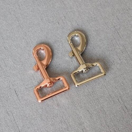 50 Pcs/Lot 32mm Metal Clasps Lobster Dog Collar Keychain Trigger Clips Snap Hook Leather Belt Bag Buckles DIY Accessories