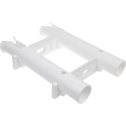 Marine ABS Plastic Boat Fishing Rod Rack 1/2/3-Pole Stand White