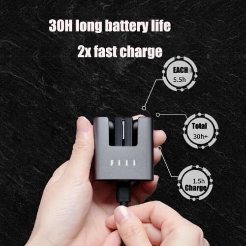 Original FIIL CC 2/CC2 TWS Wireless Bluetooth 5.2 Earphones tws Gaming Headsets Noise Canceling Type-c ENC EarBuds for xiaomi