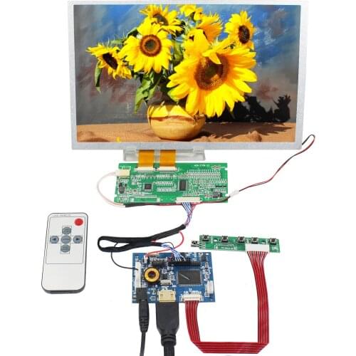HD MI LCD Controller Board 10.1inch AV101VW01 V3 800X480 LCD Screen