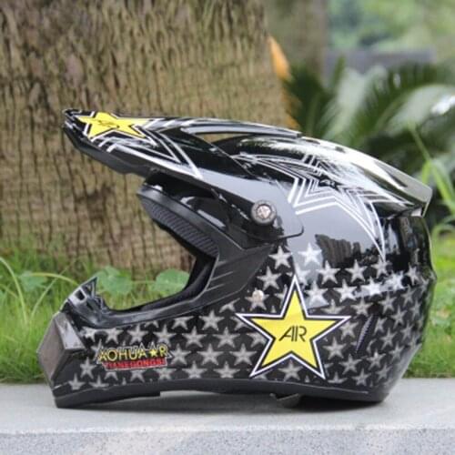 Motocross Off Road Helmets Capacetes Moto Racing ATV Dirt Riding Downhill DH MTB Motorbike Electric Scooter Helmet AHP