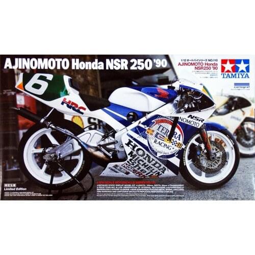 Tamiya 14110 1/12 Scale Model Kit Ajinomoto-Honda NSR250 WGP250 '90 M.Shimizu