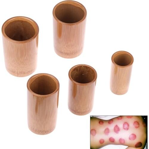 Massage Traditional Quality Jar Fire Set Body Therapy Cellulite Kit Carbonized Bamboo Suction Cups NEW