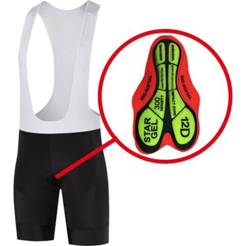 X-CQREG Men Cycling Bib Shorts 2018 MTB 12D Pads Short Outdoor Pro Team Riding Bib Shorts Bike Bicycle Clothing Ropa Ciclismo