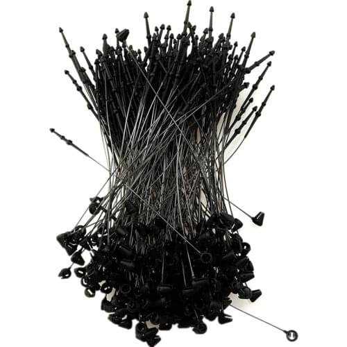 Free Shipping 3000pcs/lot 9" security loop lock pins for garment tag, tag loop fasteners,plastic snap tag button