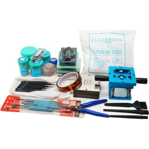 391pcs BGA Xbox PS3 Reballing Stencils and 25K Solder Ball and 90MM Direct Heated Reballing Station