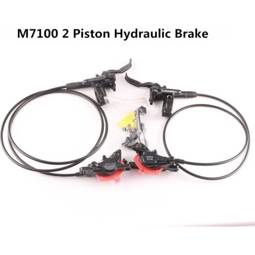 M7120 M7100 4 Piston Brake Mountain Bike Hydraulic Disc Brake MTB With d03s n03a n04c g03s h03c j04c j03a Pads