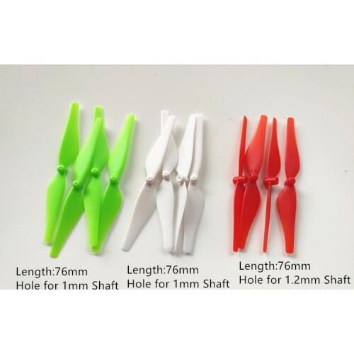 4PCS Quick Release Drone Propellers for Tello Mini Drone Propeller CCW/CW Props 1mm 1.2mm Spare Parts Drone Accessories