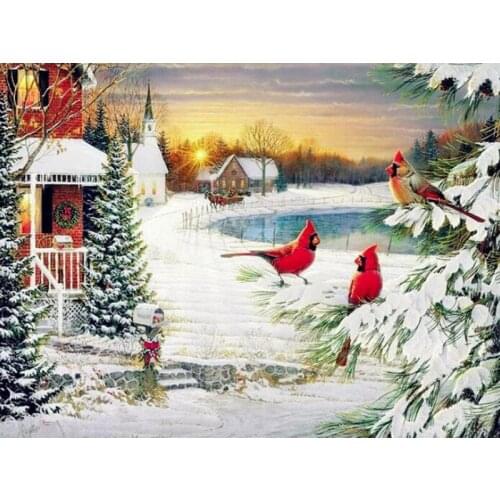 Diamond Embroidery Animals Birds Full Square / Round Drill Mosaic Painting 5D DIY Diamond Painting Decoration Home