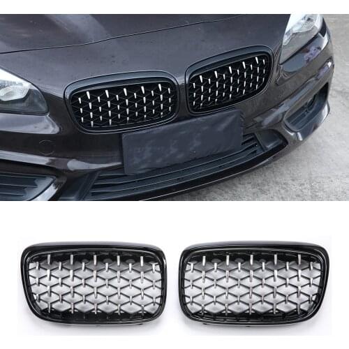 Car Front Grille For BMW E87 E90 E92 E93 F20 F21 F30 F34 F35 E60 F10 F11 F18 G30 G38 F45 F32 F36 1/2/3/4/5 Series Diamond Grills
