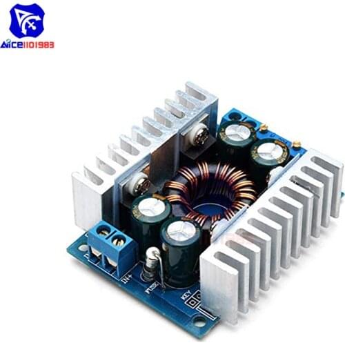 Diymore DC-DC DC 5-30V to 1.25-30V 8A Automatic Adjustable Step Up/Down Boost/Buck Converter Module Voltage Regulator for Car
