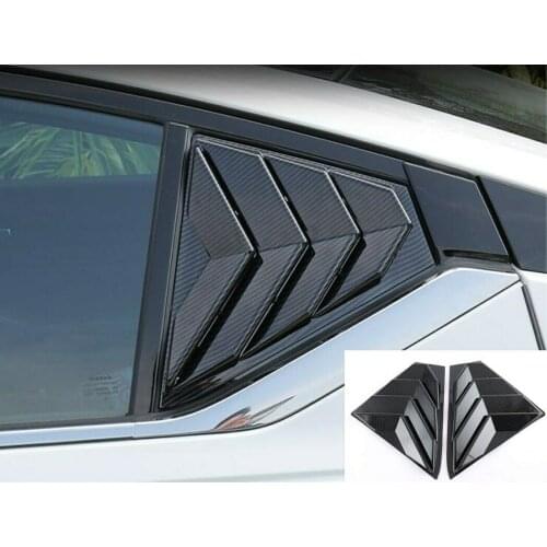 Carbon Fiber Side Vent Window Scoop Louver Trim For Nissan Teana Altima 2019 Car modification