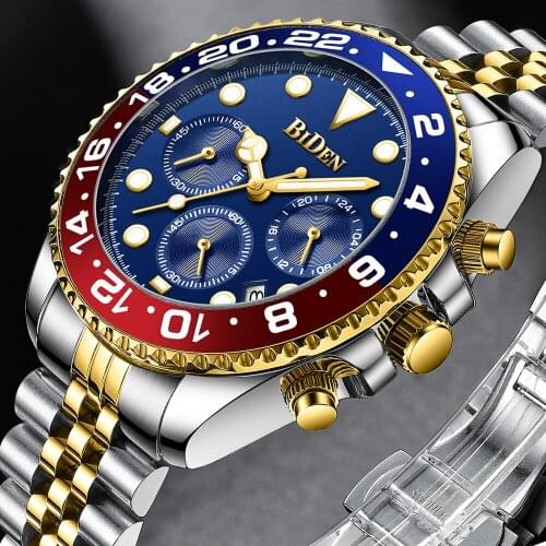 Top Brand Mens Sport Watches Waterproof Business Watch Fashion Luxury Automatic Date Luminous AAA Quartz Clock Relogio Masculino