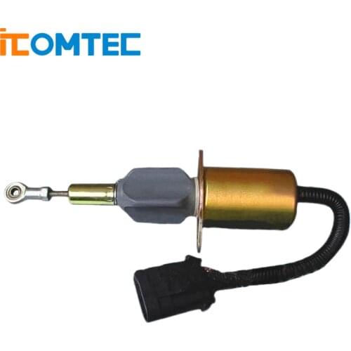 Fuel Shutdown Solenoid Valve 3939018 6CT, SA-4889-12+ fast shipping by TNT,DHL,UPS