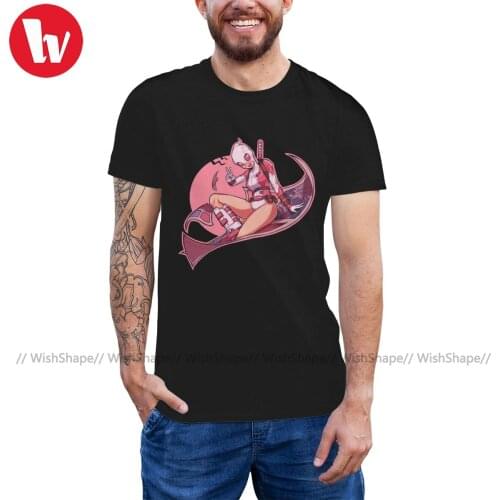 Gwenpool T Shirt Gwenpool T-Shirt Oversized Short-Sleeve Tee Shirt 100 Cotton Fun Mens Classic Printed Tshirt