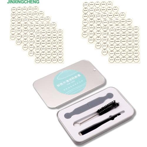 JINXINGCHENG 10 Pack Absorb Oil Gasket Blade Brush Set for IQOS 3.0 3duo Heating Plate Cleaning Protector Clean Accessories