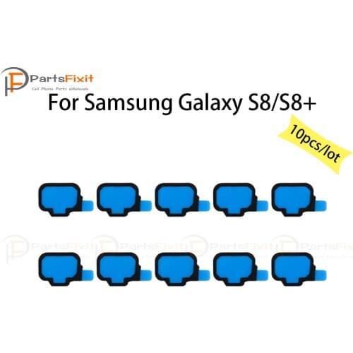 10pcs/lot Fingerprint Scanner Button Adhesive for Samsung Galaxy S8 / G950 & S8plus / G955