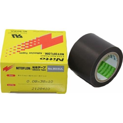Japan Origin Nitoflon Tape 903UL Nitto Denko Tape 903UL T0.08mm*W38mm*L10m (5pcs/lot)