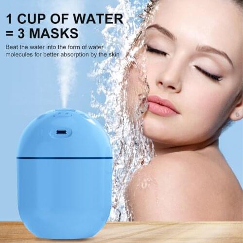 2021 Mini Air Humidifier Humidify Cup Car Home Bedroom USB Fogger 250 ML Mist Maker with Essential Oil Diffuser Dropshipping Hot