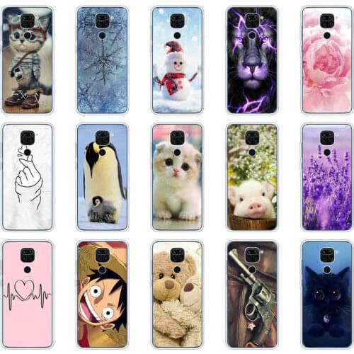 For Xiaomi Redmi Note 9 Case Soft TPU Silicon Cover For Xiomi Redmi Note 9 Pro Note9 9 pro phone back Cases Funda