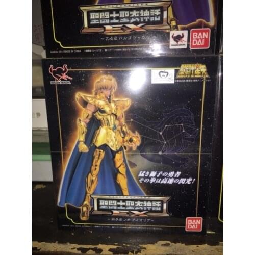 New Model toys Saint Seiya Cloth Myth Gold Ex 2.0 Leo Aioria action Figure toy Super Hero Bandai collector