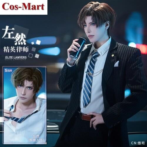 New Game Tears Of Themis Artem Cosplay Costume Fashion Handsome Business Suit Unisex Activity Party Role Play Clothing S-3XL